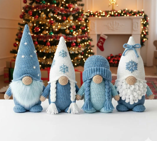KateCrochet™ Winter Gnome Crochet Pattern