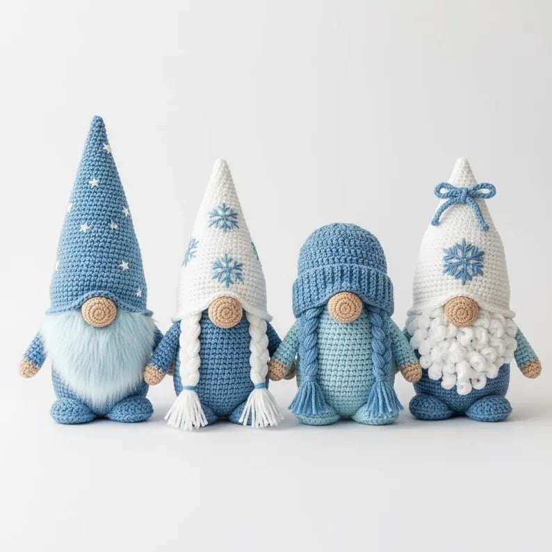 KateCrochet™ Winter Gnome Crochet Pattern