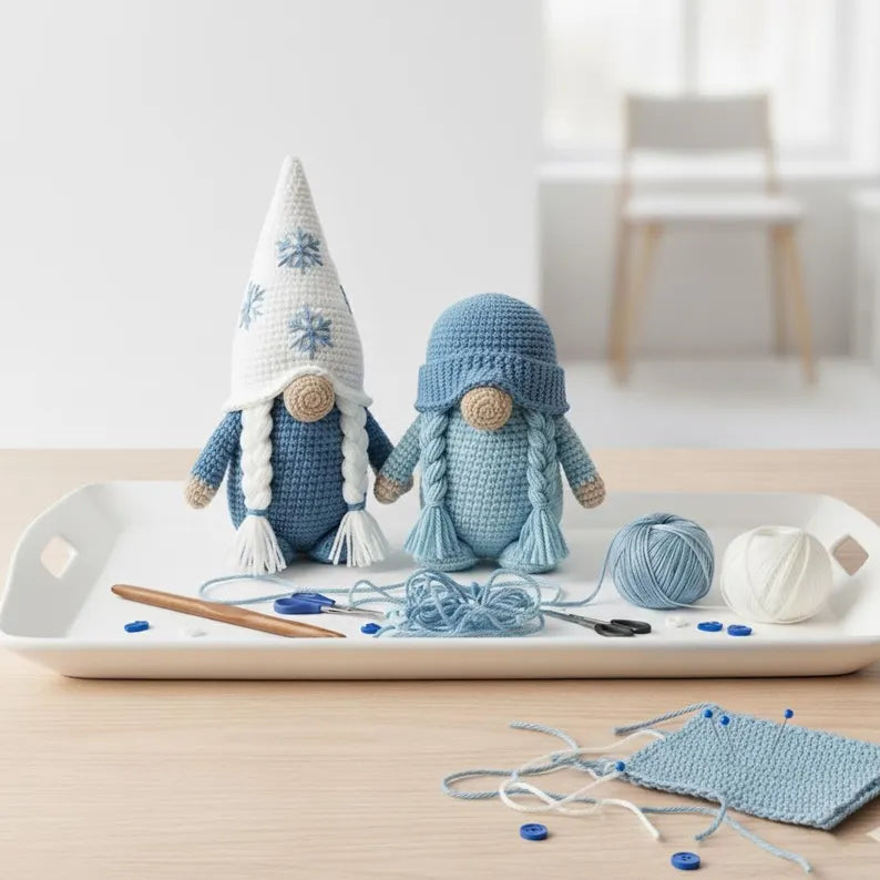 KateCrochet™ Winter Gnome Crochet Pattern