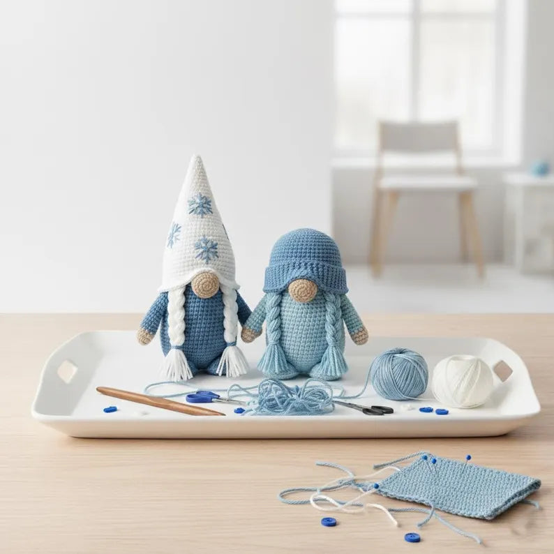 KateCrochet™ Winter Gnome Crochet Pattern